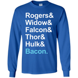 T-Shirts Royal / YS The Greatest Avenger Youth Long Sleeve T-Shirt