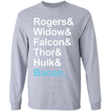 T-Shirts Sport Grey / YS The Greatest Avenger Youth Long Sleeve T-Shirt