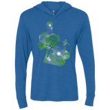 T-Shirts Vintage Royal / X-Small The Green Knight Triblend Long Sleeve Hoodie Tee