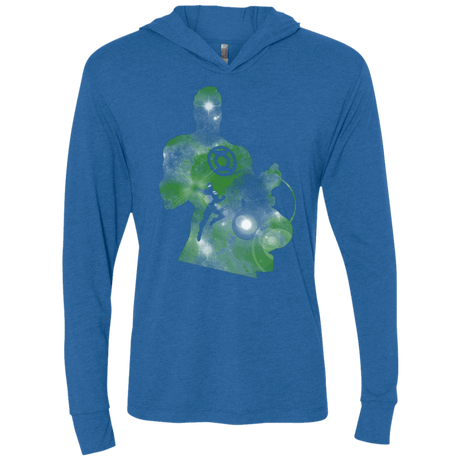 T-Shirts Vintage Royal / X-Small The Green Knight Triblend Long Sleeve Hoodie Tee