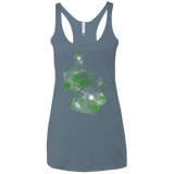 T-Shirts Indigo / X-Small The Green Knight Women's Triblend Racerback Tank