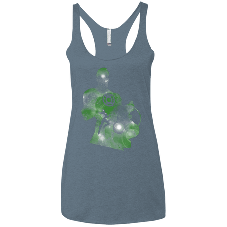 T-Shirts Indigo / X-Small The Green Knight Women's Triblend Racerback Tank