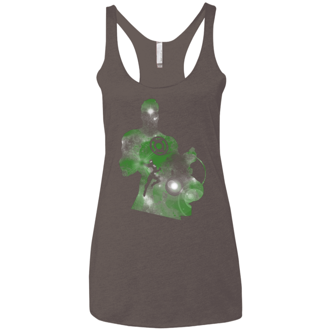 T-Shirts Macchiato / X-Small The Green Knight Women's Triblend Racerback Tank