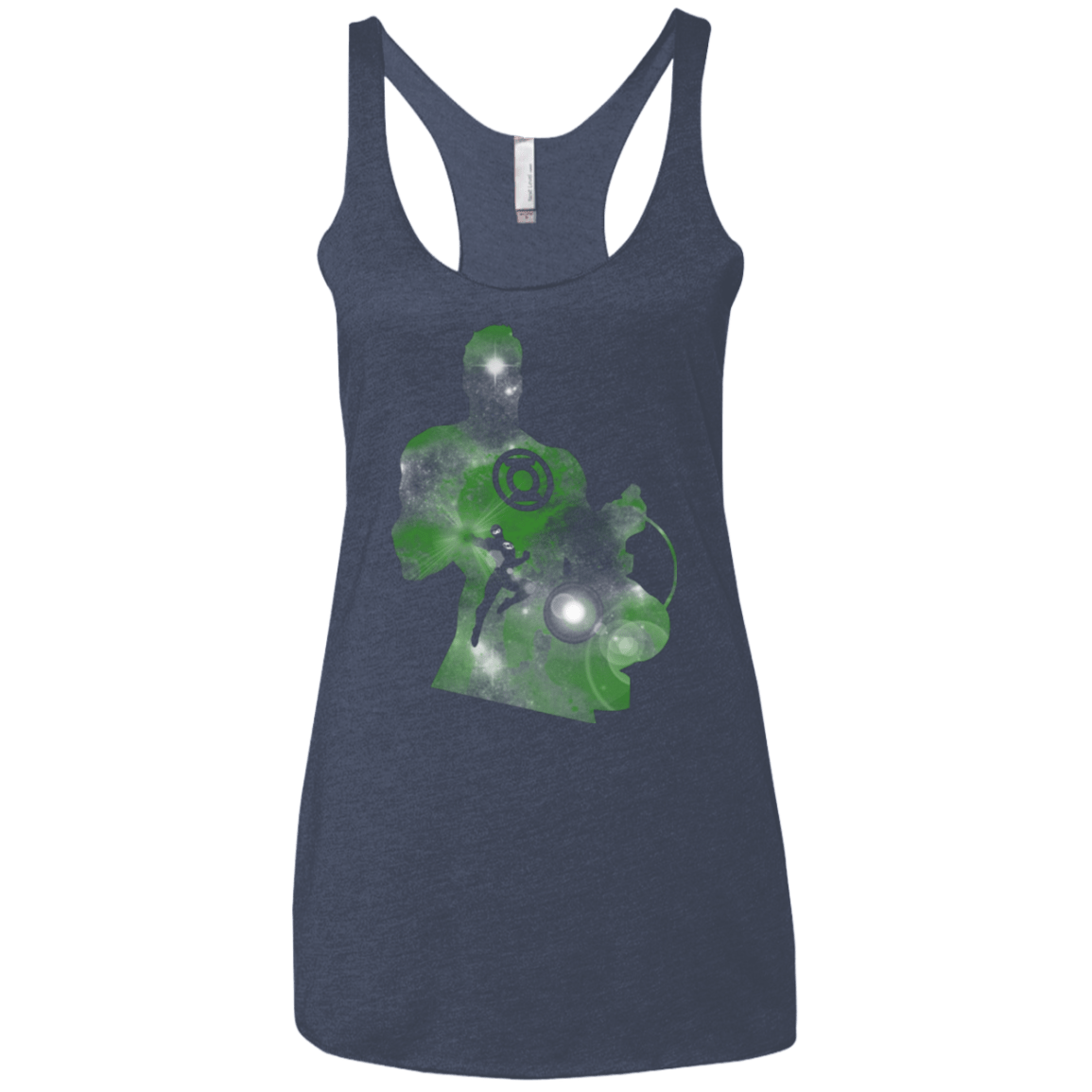 T-Shirts Vintage Navy / X-Small The Green Knight Women's Triblend Racerback Tank