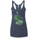 T-Shirts Vintage Navy / X-Small The Green Knight Women's Triblend Racerback Tank