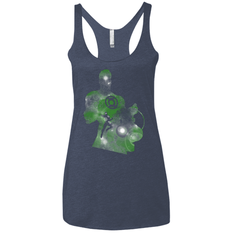 T-Shirts Vintage Navy / X-Small The Green Knight Women's Triblend Racerback Tank