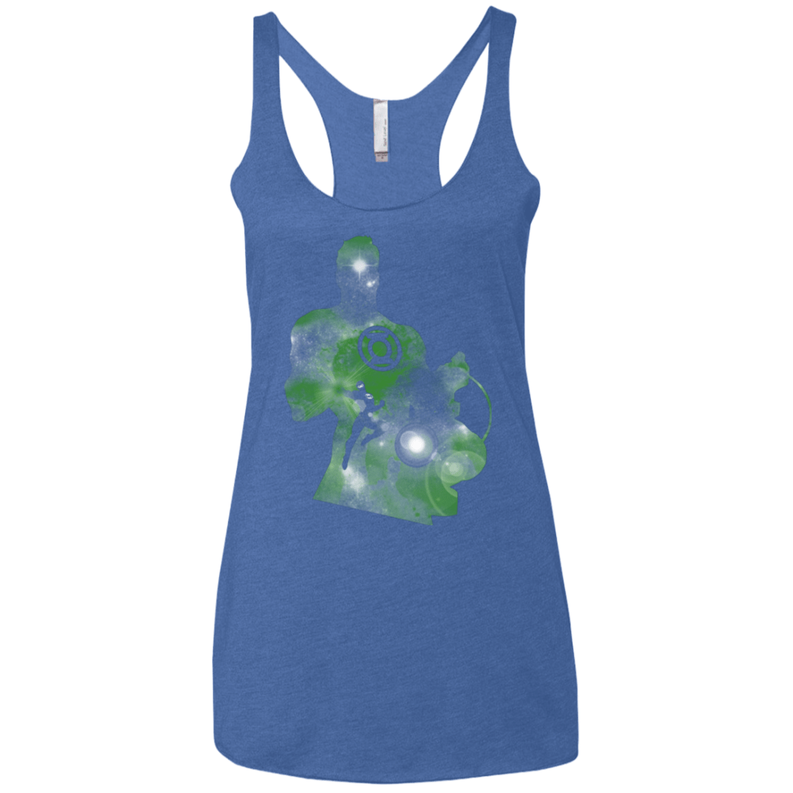 T-Shirts Vintage Royal / X-Small The Green Knight Women's Triblend Racerback Tank