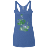 T-Shirts Vintage Royal / X-Small The Green Knight Women's Triblend Racerback Tank