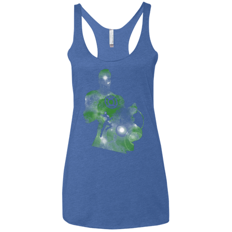 T-Shirts Vintage Royal / X-Small The Green Knight Women's Triblend Racerback Tank
