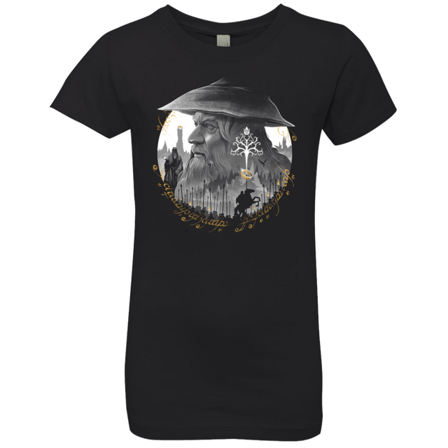 T-Shirts Black / YXS The Grey Wizard Girls Premium T-Shirt