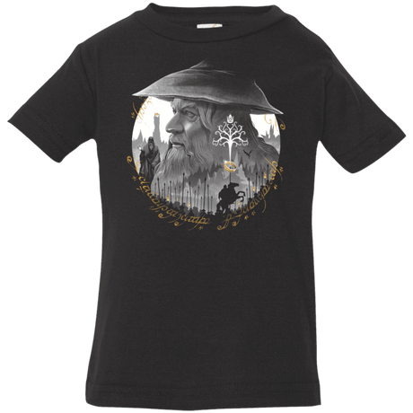 T-Shirts Black / 6 Months The Grey Wizard Infant Premium T-Shirt