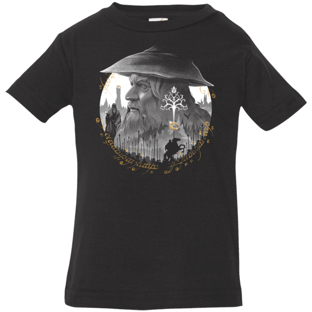 T-Shirts Black / 6 Months The Grey Wizard Infant Premium T-Shirt