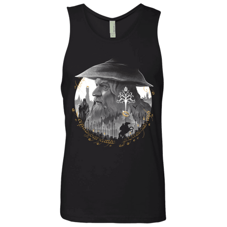 T-Shirts Black / S The Grey Wizard Men's Premium Tank Top