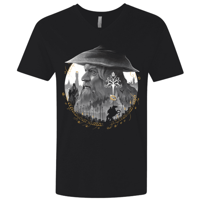 T-Shirts Black / X-Small The Grey Wizard Men's Premium V-Neck