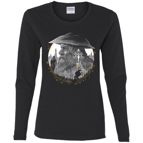 T-Shirts Black / S The Grey Wizard Women's Long Sleeve T-Shirt