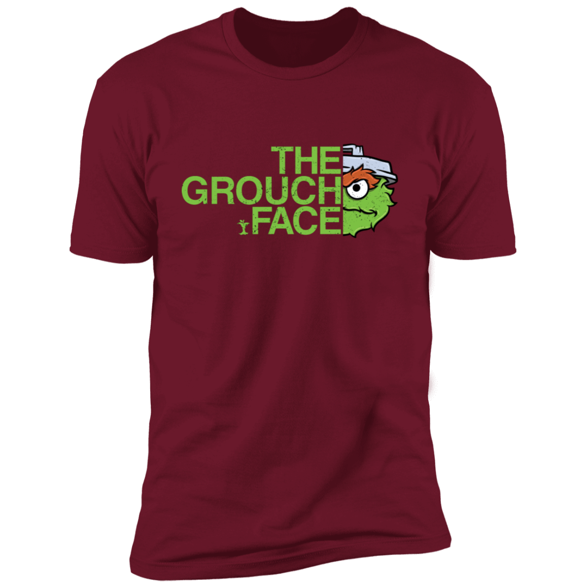 T-Shirts Cardinal / S The Grouch Face Men's Premium T-Shirt