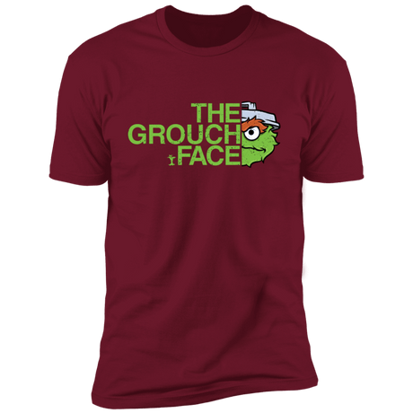 T-Shirts Cardinal / S The Grouch Face Men's Premium T-Shirt