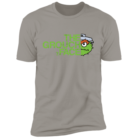 T-Shirts Light Grey / S The Grouch Face Men's Premium T-Shirt