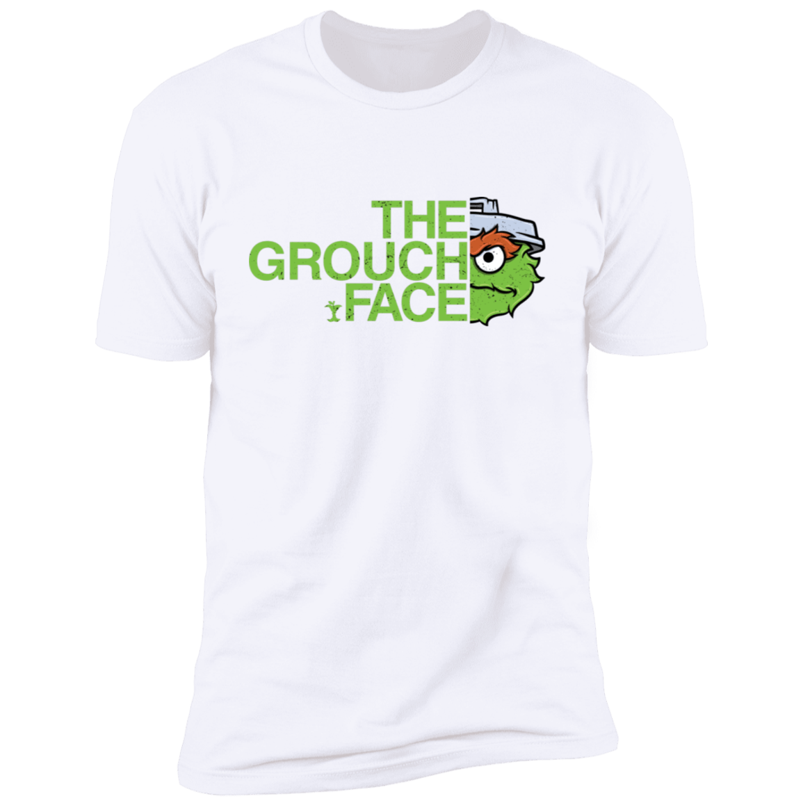 T-Shirts White / S The Grouch Face Men's Premium T-Shirt