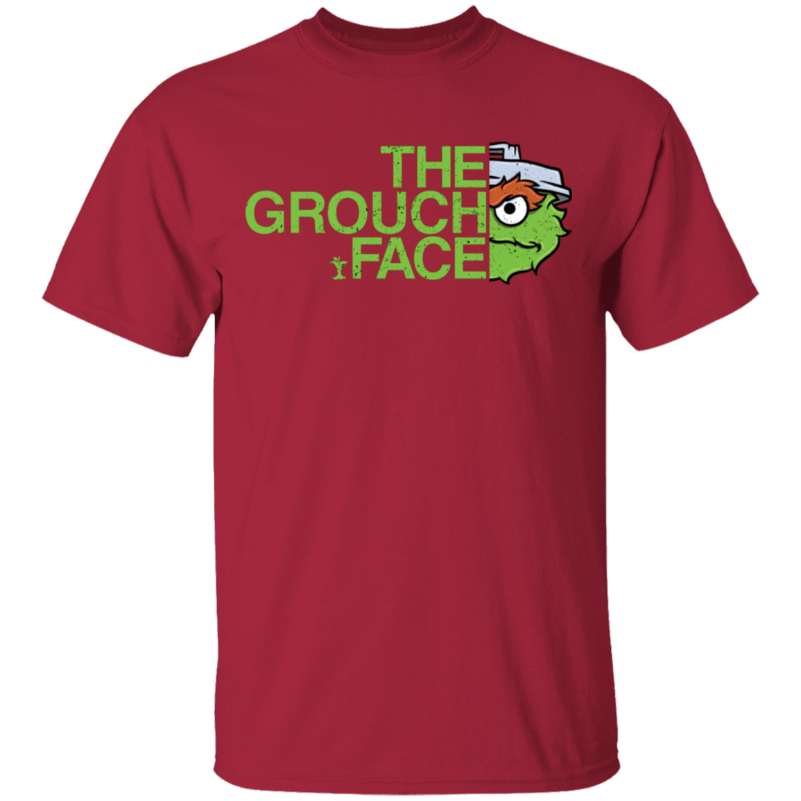 T-Shirts Cardinal / S The Grouch Face T-Shirt