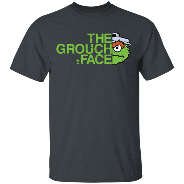 T-Shirts Dark Heather / S The Grouch Face T-Shirt