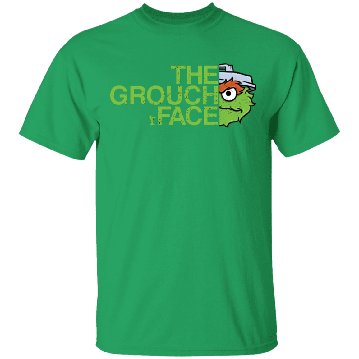 T-Shirts Irish Green / S The Grouch Face T-Shirt