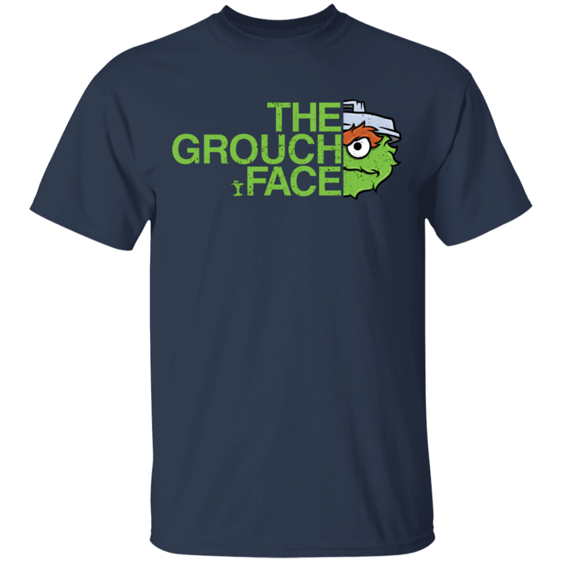 T-Shirts Navy / S The Grouch Face T-Shirt