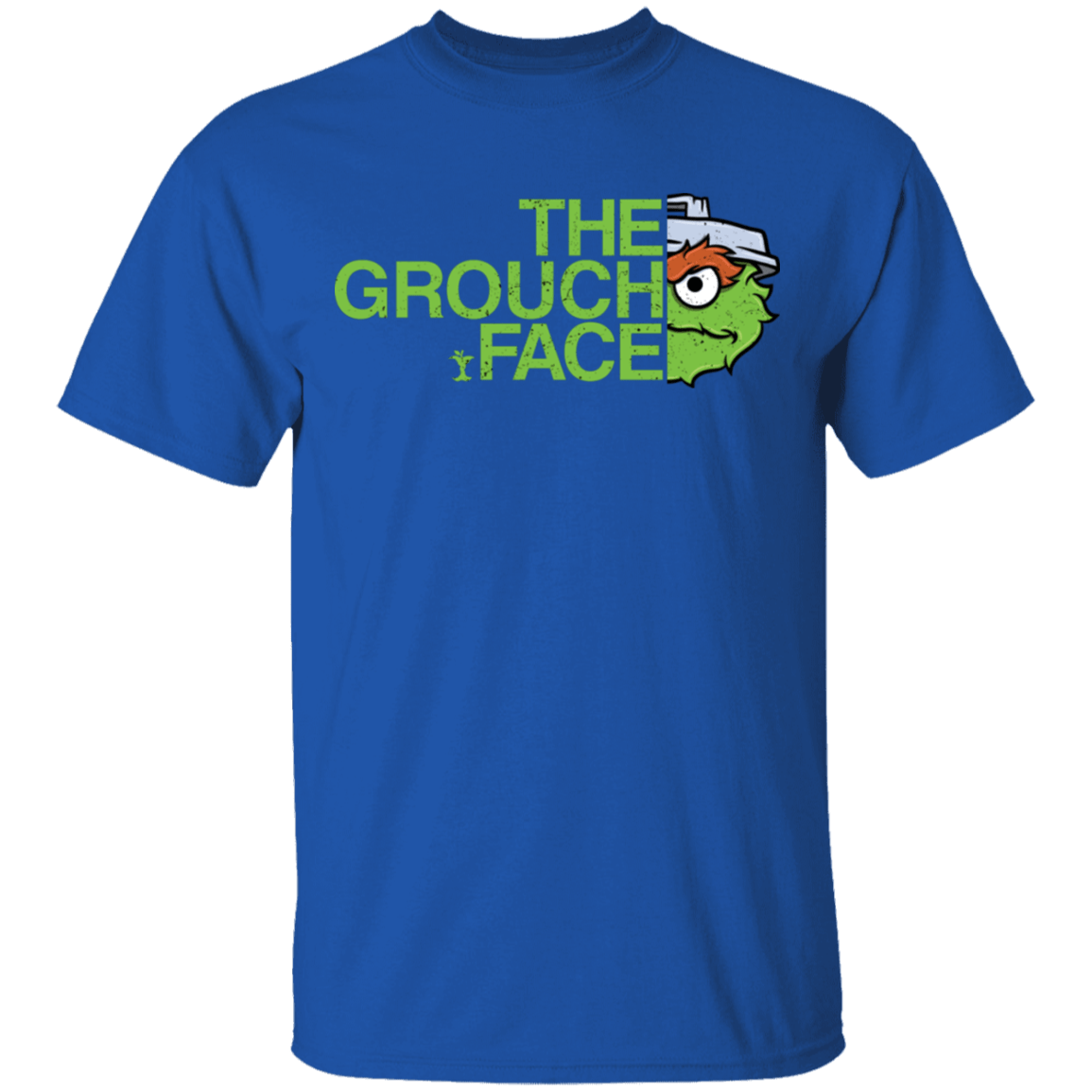 T-Shirts Royal / S The Grouch Face T-Shirt