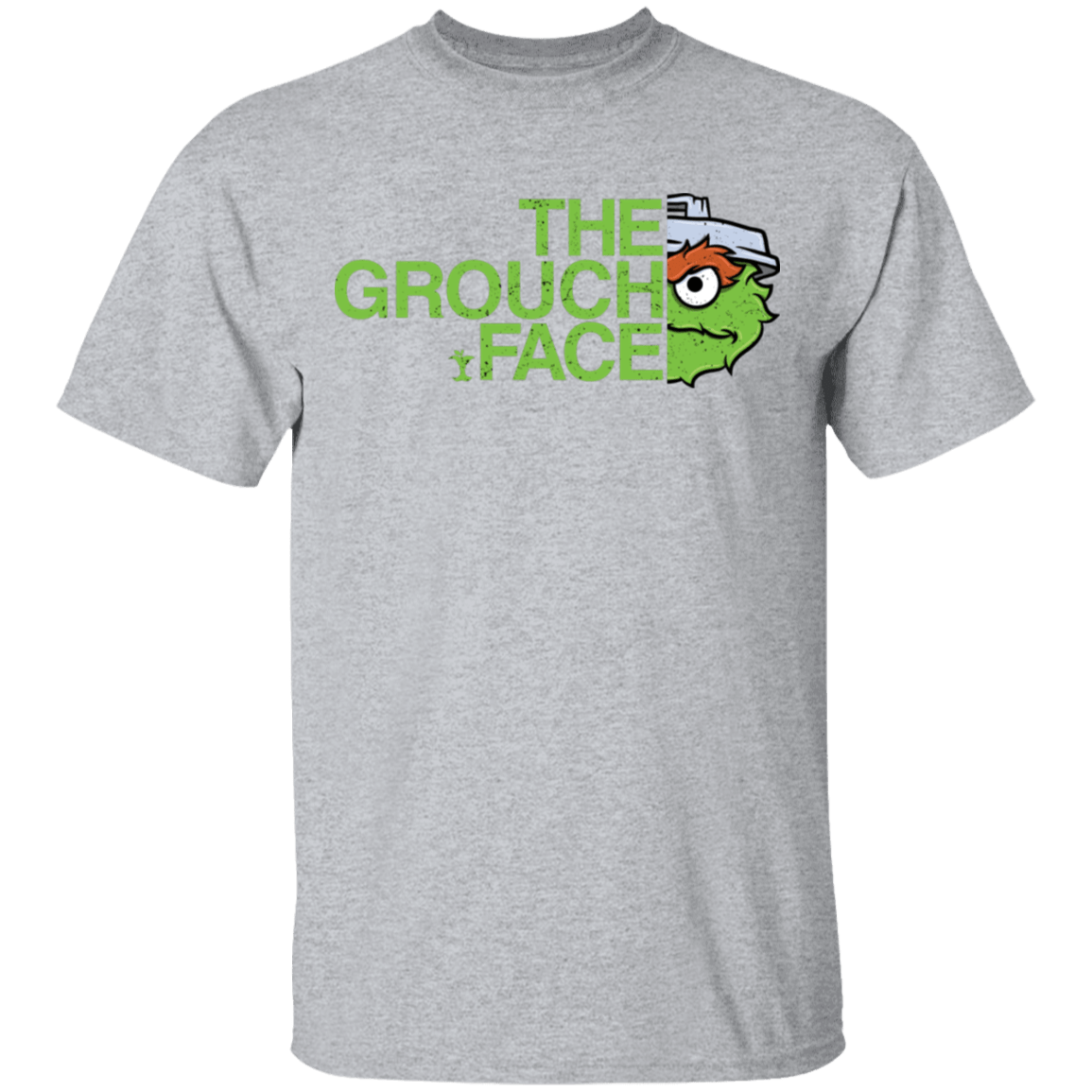 T-Shirts Sport Grey / S The Grouch Face T-Shirt