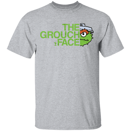 T-Shirts Sport Grey / S The Grouch Face T-Shirt