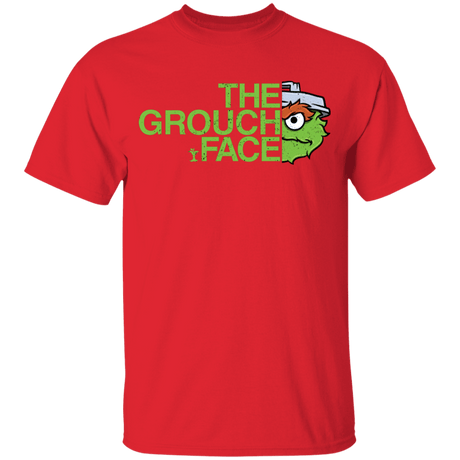 T-Shirts Red / YXS The Grouch Face Youth T-Shirt