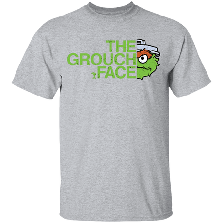 T-Shirts Sport Grey / YXS The Grouch Face Youth T-Shirt
