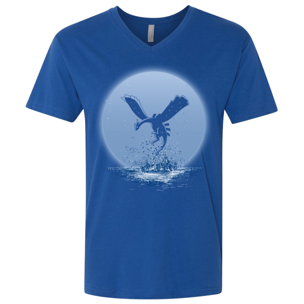 T-Shirts Royal / X-Small The Guardian of the Sea (2) Men's Premium V-Neck