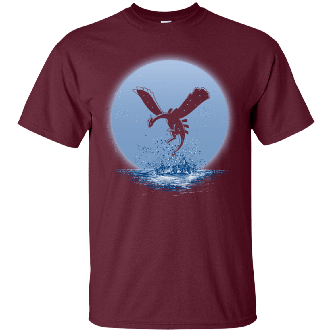 T-Shirts Maroon / Small The Guardian of the Sea (2) T-Shirt