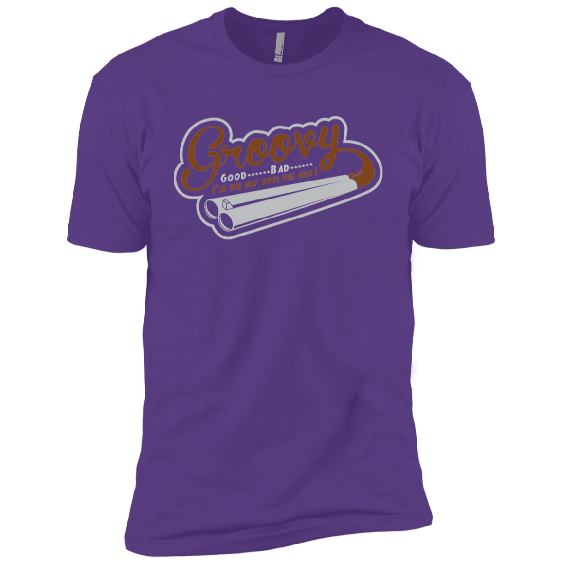 T-Shirts Purple Rush / YXS The Guy With The Gun Boys Premium T-Shirt
