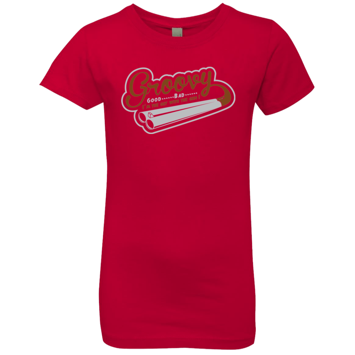 T-Shirts Red / YXS The Guy With The Gun Girls Premium T-Shirt