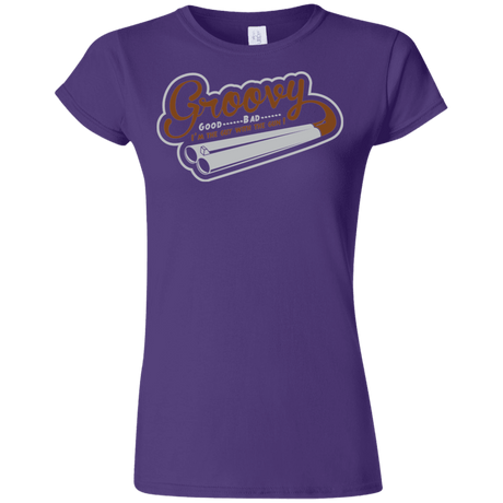 T-Shirts Purple / S The Guy With The Gun Junior Slimmer-Fit T-Shirt