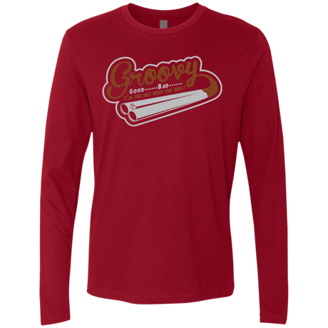 T-Shirts Cardinal / S The Guy With The Gun Men's Premium Long Sleeve