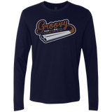 T-Shirts Midnight Navy / S The Guy With The Gun Men's Premium Long Sleeve