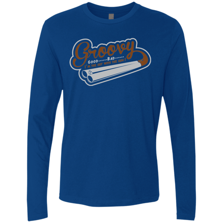 T-Shirts Royal / S The Guy With The Gun Men's Premium Long Sleeve