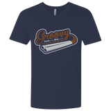 T-Shirts Midnight Navy / X-Small The Guy With The Gun Men's Premium V-Neck