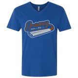 T-Shirts Royal / X-Small The Guy With The Gun Men's Premium V-Neck