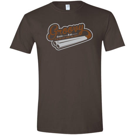 T-Shirts Dark Chocolate / S The Guy With The Gun Men's Semi-Fitted Softstyle