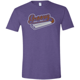 T-Shirts Heather Purple / S The Guy With The Gun Men's Semi-Fitted Softstyle