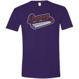 T-Shirts Purple / S The Guy With The Gun Men's Semi-Fitted Softstyle
