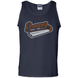 T-Shirts Navy / S The Guy With The Gun Men's Tank Top