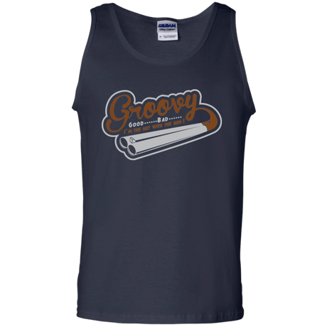 T-Shirts Navy / S The Guy With The Gun Men's Tank Top