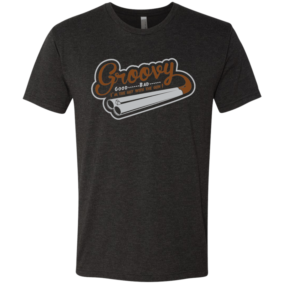 T-Shirts Vintage Black / S The Guy With The Gun Men's Triblend T-Shirt