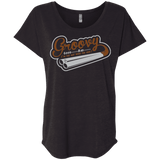 T-Shirts Vintage Black / X-Small The Guy With The Gun Triblend Dolman Sleeve