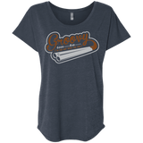 T-Shirts Vintage Navy / X-Small The Guy With The Gun Triblend Dolman Sleeve